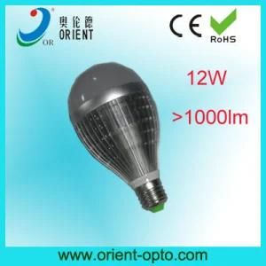 100W Replacement E27 12W LED Globe Bulb (OR-A75H12W)