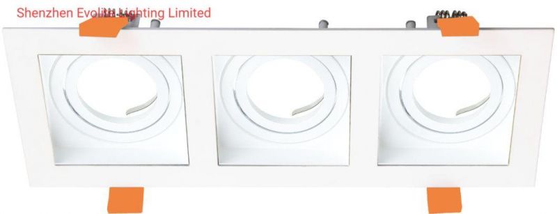 Spotlight Fitting MR16 Trim Aluminum Rotating Mounting Rings