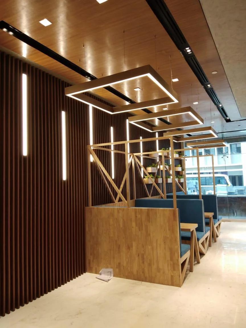 Hot Mall Lighting 7575 Series Seamless Connection LED Linear Trunking Light (1.2~2.4m)