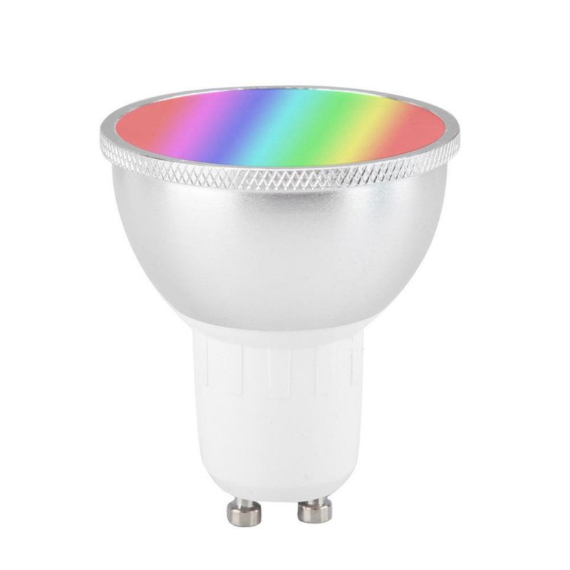 Smart Control Lights Indoor LED Spotlight 4W MR16 RGB+CCT LED Spotlight