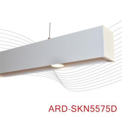 Office/Studio/School/Hospital/Shopping Mall 40W Linkable Ceiling Pendant LED Linear Lighting Fixtures