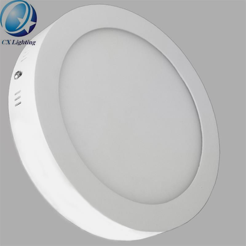 Round Surface 6W 12W 18W 24W SMD LED Panel Light