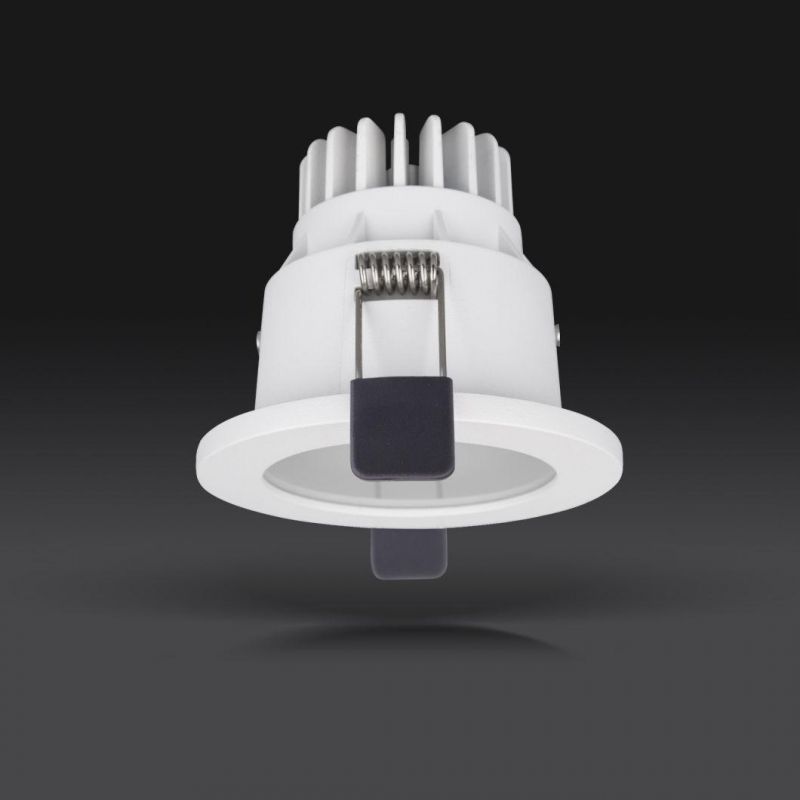 Manufacturer IP54 6W/ 10W Waterproof led lighting fixture Round Recessed led commercial downlight Recessed led spotlight
