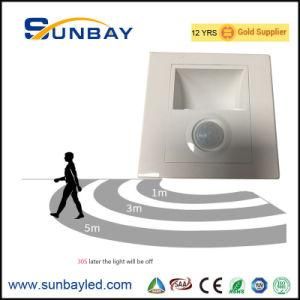 IP54 Anti-Fire PC Inductive LED Stair Light 1W 2W 0.5W