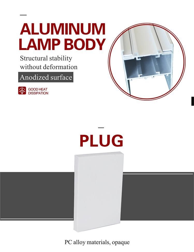 Patent Products High Lumen Indoor IP20 SMD LED Linear Light