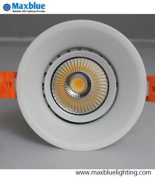 12W CREE COB LED Recessed Downlight Dimmable for Hotel Lighting
