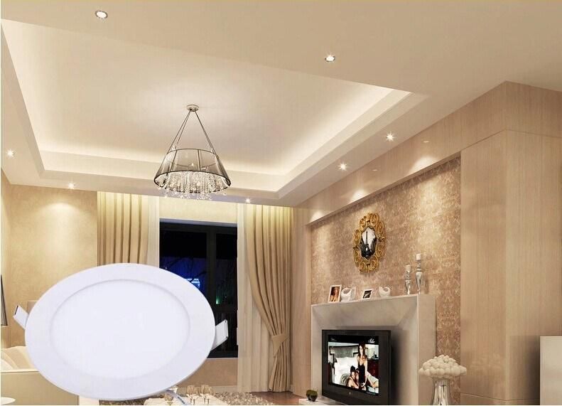 15W 5inches 180mm IP44 LED Downlight for Commercial Lighting (round panel)