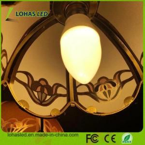 2017 Concise 6W (60W Halogen Bulb Equivalent) E12 LED Candle Light Bulb