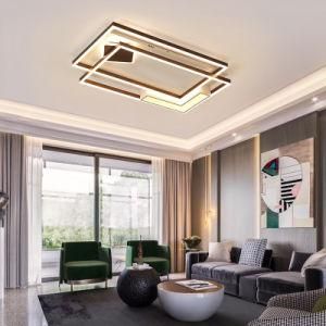 Modern LED Interior Light Rectangular Ceiling Light Living Room Round LED Light