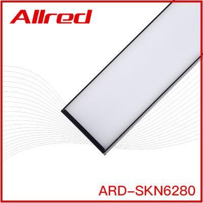Hanging Line Trunking 1200mm 18W Silver Frame Surface Aluminum Strip Linear Light