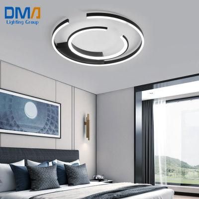Round Acrylic LED Ceiling Light for Bedroom Villa