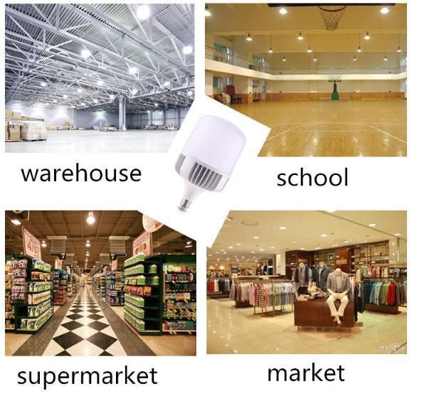 Factory Directly Selling Blue Red Green Pink AC85-265V E27 B22 5W T Shape LED Column Bulb for Warehouse