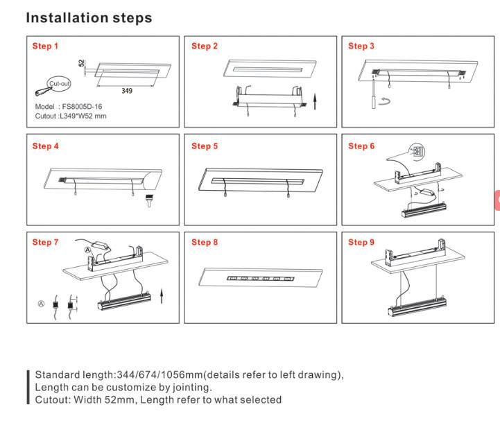 Trimless Tiltable Timless Wall Washer Linear Light