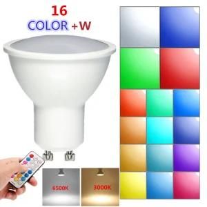 New 3W 5W RGBW LED Spotlight with Remote Controller