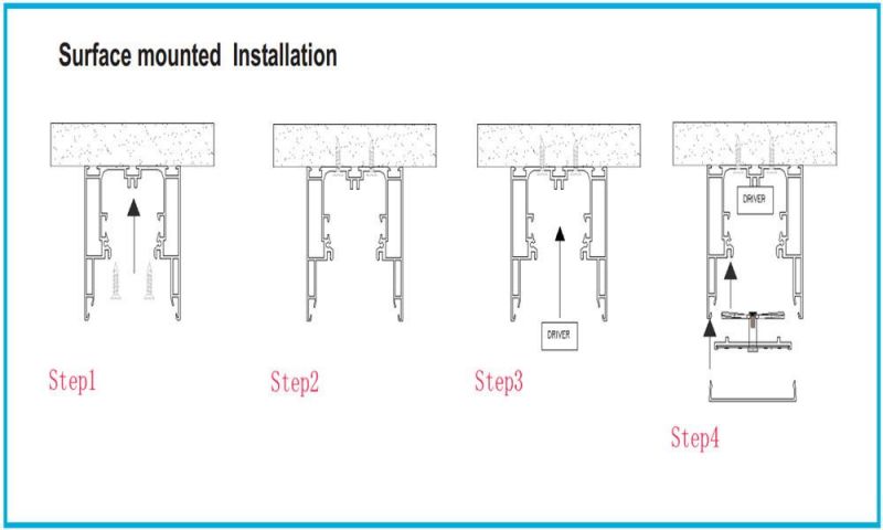 8 Foot Hanging Ceiling LED Linear Lights for Mall