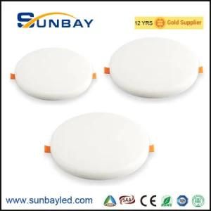 Dimmable SMD2835 Recessed Ceiling Light Round 18 Watt 12 Watt 24 Watt Frameless LED Downlight