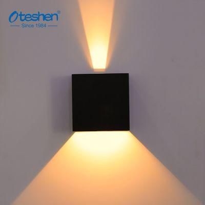 Square LED Indoor Adjustable IP65 4W up Down Wall Lights