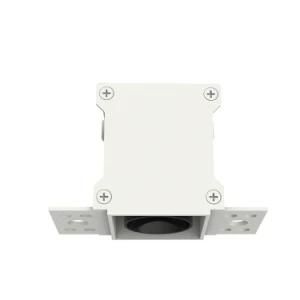New Construction Waterproof Square Retrofit Trimless Black Ceiling LED Linear Downlight