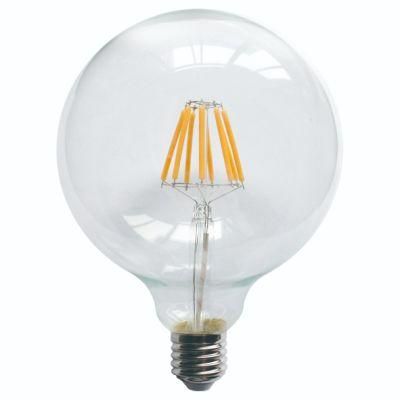 G95 6W New ERP Clear Amber Golden Smoky LED Filament Bulb Lamp Light with Cool Warm Day Light E27 B22