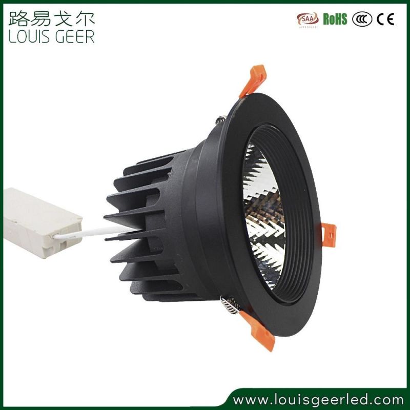 Modern Commercial Ceiling Round 10W 15W 30W 40W COB Recessed LED Spotlight Best Price