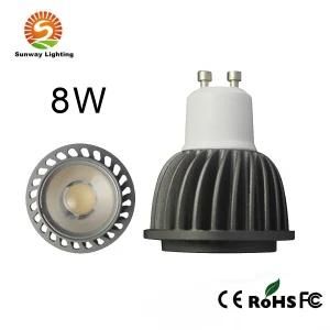 8W Osram Housing LED GU10 Spotlight with Bridgelux COB