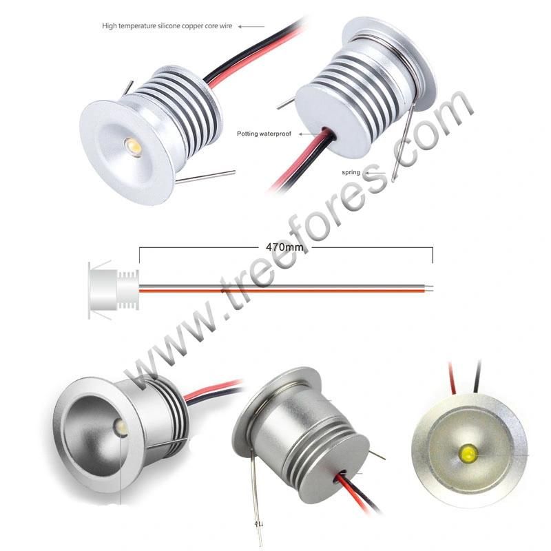 25mm IP65 Garden 1W 12V Mini LED Spot Light for Stair Lighting