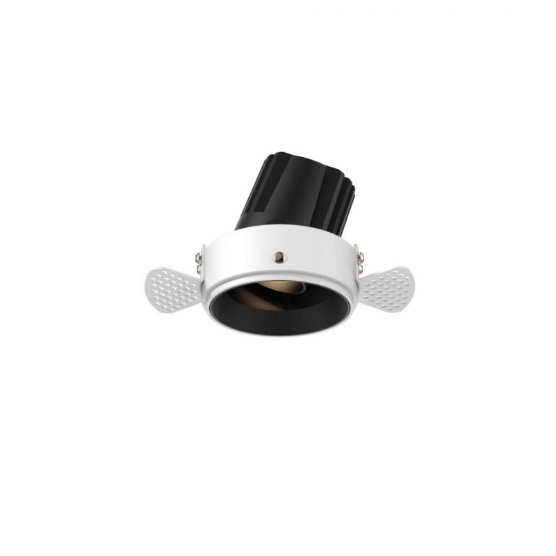 Modern New Products Aluminium Deep Recessed LED Trimless Downlight Lighting Fixture LED Ceiling Light