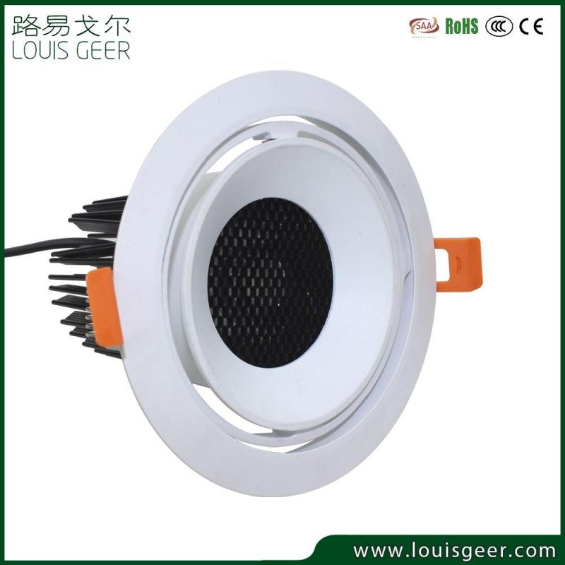 New Design Recessed LED Spot Light Anti-Glare Lighting Spot Professional Smart Landscape Emergency 12W 15W Universal Adjustable COB Spot LED Down Light