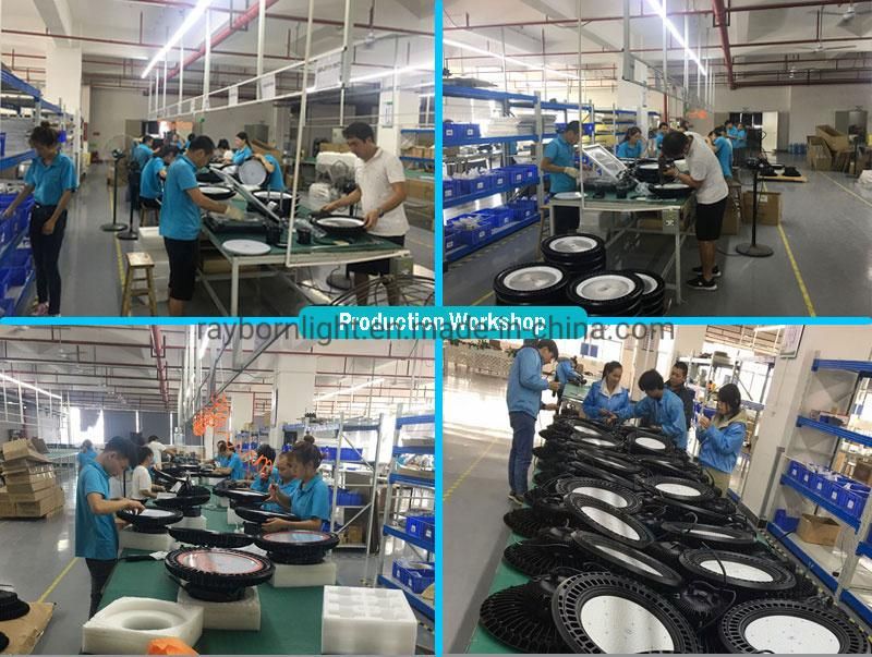 Warehouse Workshop Factory Price 100W 150W 200W 250W UFO LED Lamp LED High Bay Light