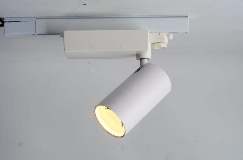 20W COB LED Track Lighting Dimmable for Clothing Store
