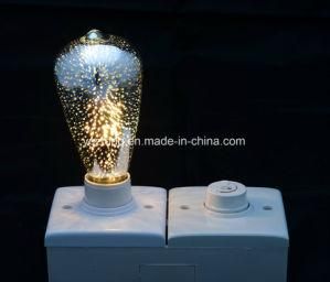 St64 LED 3D Fireworks Scattered Light Bulb