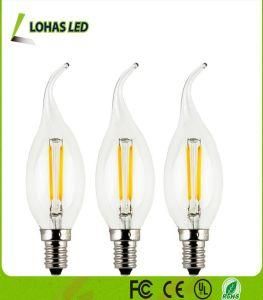 Lighting Lamp Candelabra E12 E14 3W 4W LED Filament Candle Bulb Light