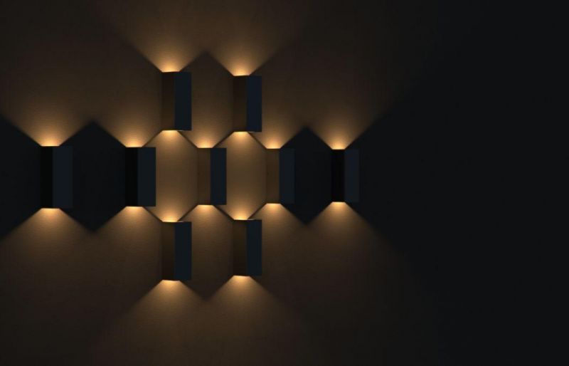 6W 2700K/3000K/3500K/4000K Diamond-Shape Indoor LED Down Light COB Wall Light