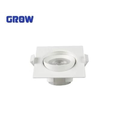 7W Indoor LED Square Spot Down Lamp Lighting SMD Recessed LED Downlight