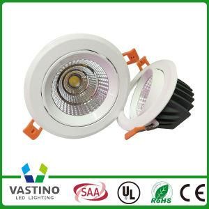 Round Cool White Commercial LED Downlight