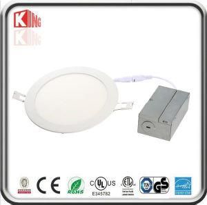 ETL 8W Super Thin Recessed Round LED Panel Light