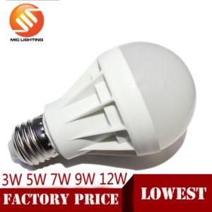 Guzhen Factory Lowest Price E27/B22bulb LED Light with CE Certification
