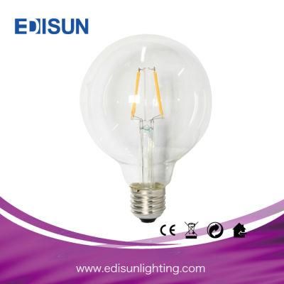 Factory LED Light G95 4W/6W/8W E27 LED Filament Bulb