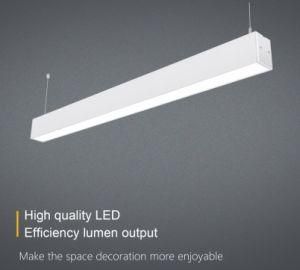 Ce, RoHS, ENEC Certificated Aluminum Suspended Ceiling Mounted Link-Able LED Linear Lighting Lamp