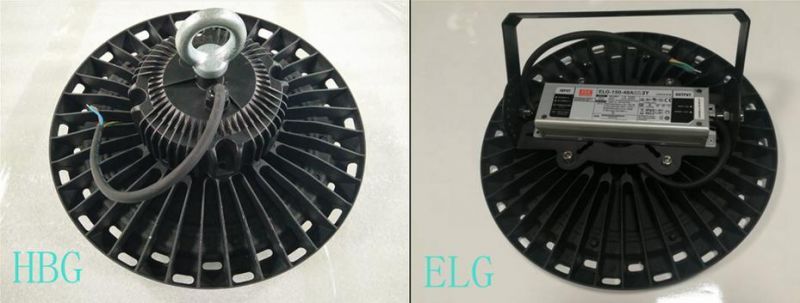 Industrial Warehouse Lighting 150LMW UFO Highbay Ce RoHS 5years Warranty