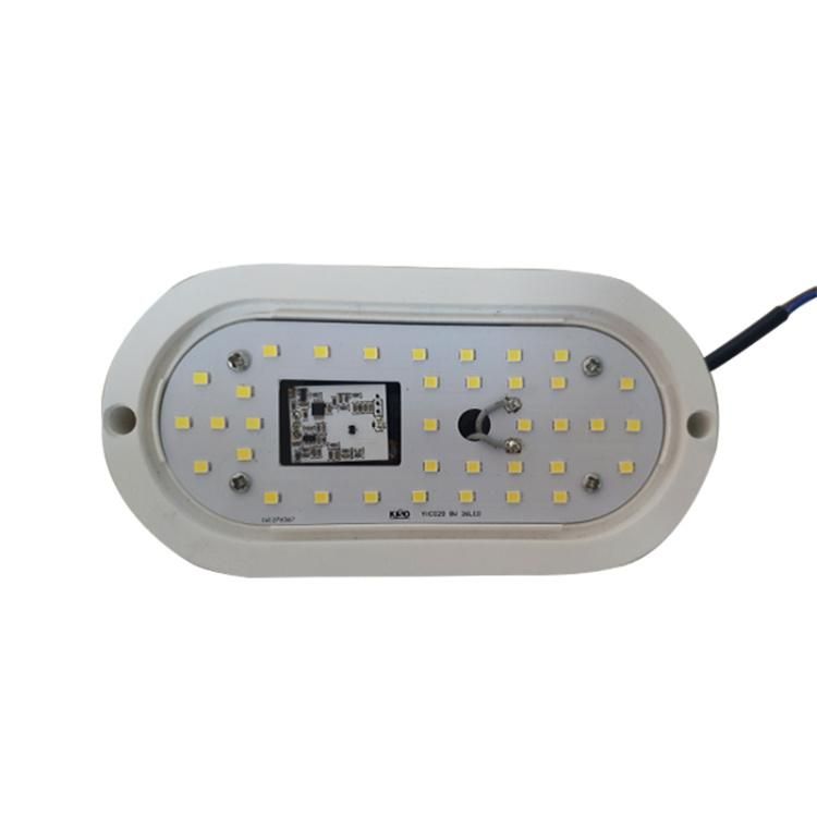 Waterproof IP65 Oval LED Bulkhead Light for Bathroom