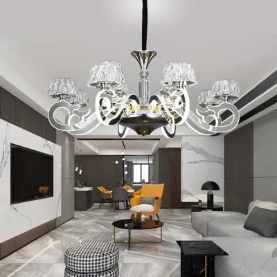 Dafangzhou 352W Light China Rose Gold Chandelier Manufacturer Chandelier Modern Contemporary Style Chandelier Lighting Applied in Lobby