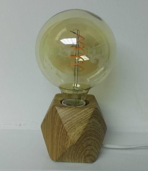 Dimmable Globe Diamond Decorative LED Filament Light Bulb