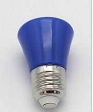 0.5W RGB Blue Light LED Bulb E27 B22
