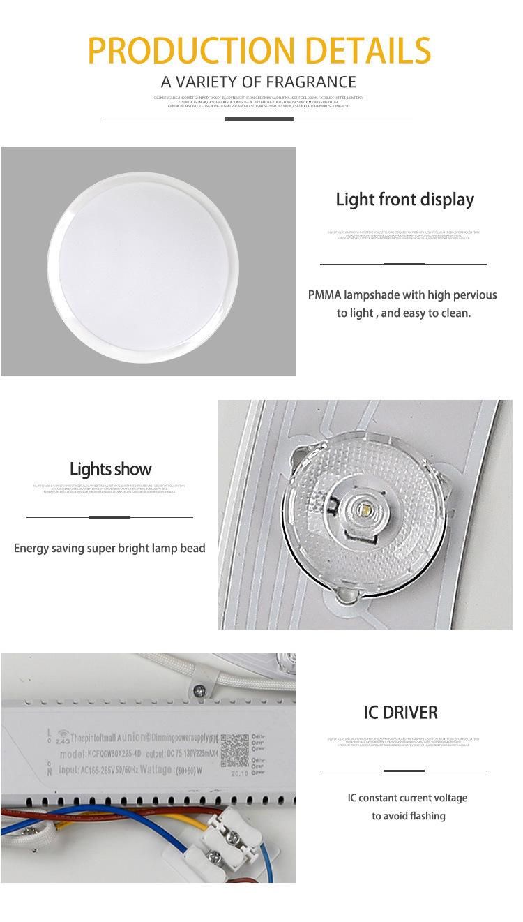 RGB Modern Sensor Pendant Car Spot Control LED Ceiling Lamp