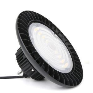 5 Years Warranty Ce, TUV GS, SAA, ETL, cETL Dlc 100W 150W 200W 240W 130lm/W 150lm/W 60, 90, 120degree UFO LED High Bay Light