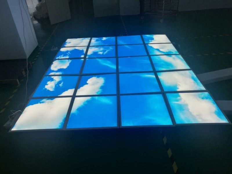 White Clouds Flat Sky Ceiling Panel Light 600X600mm 40W