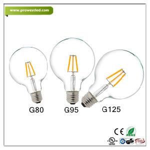 G95/G125 Filament High Power E27 9W LED Lamp Bulb with High Bright