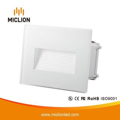 Factory Price Embedded LED Lamp 3W Recessed Outdoor Step Lights Waterproof LED Induction Light