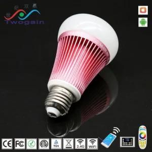 Wholesale RGBW E27 Smart LED Lighting Housing Energy Saving Smart WiFi Bulb lamp Light 220V